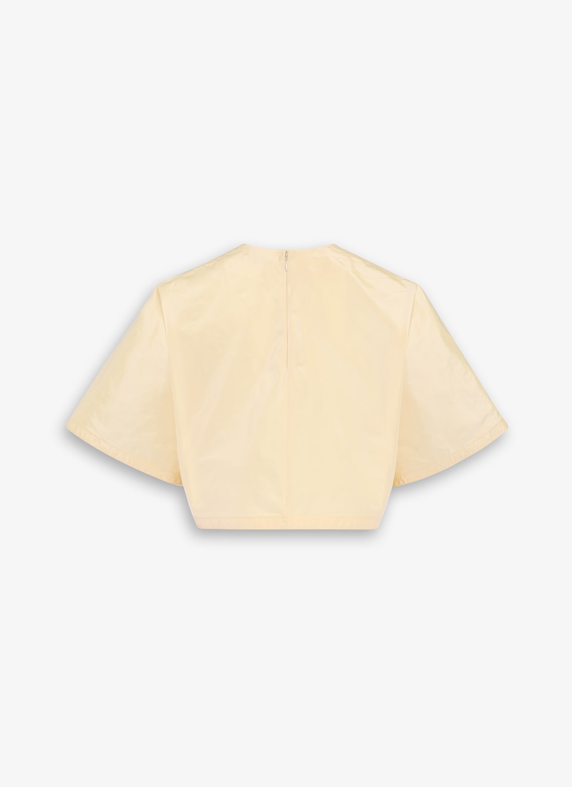 TAFFETA T-SHIRT ALAÏA YELLOW TAFFETA T-SHIRT